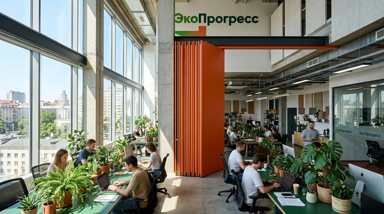 Стеклянные трансформируемые перегородки